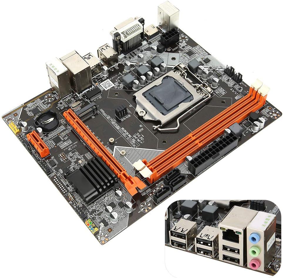 Desktop Computer Motherboard DDR3 LGA 1155 SATA Support NVME NGFF a7