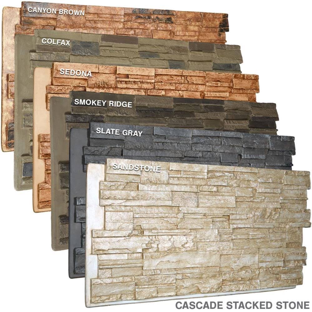 Stonewall Faux Stone Siding Panel Sedona k7