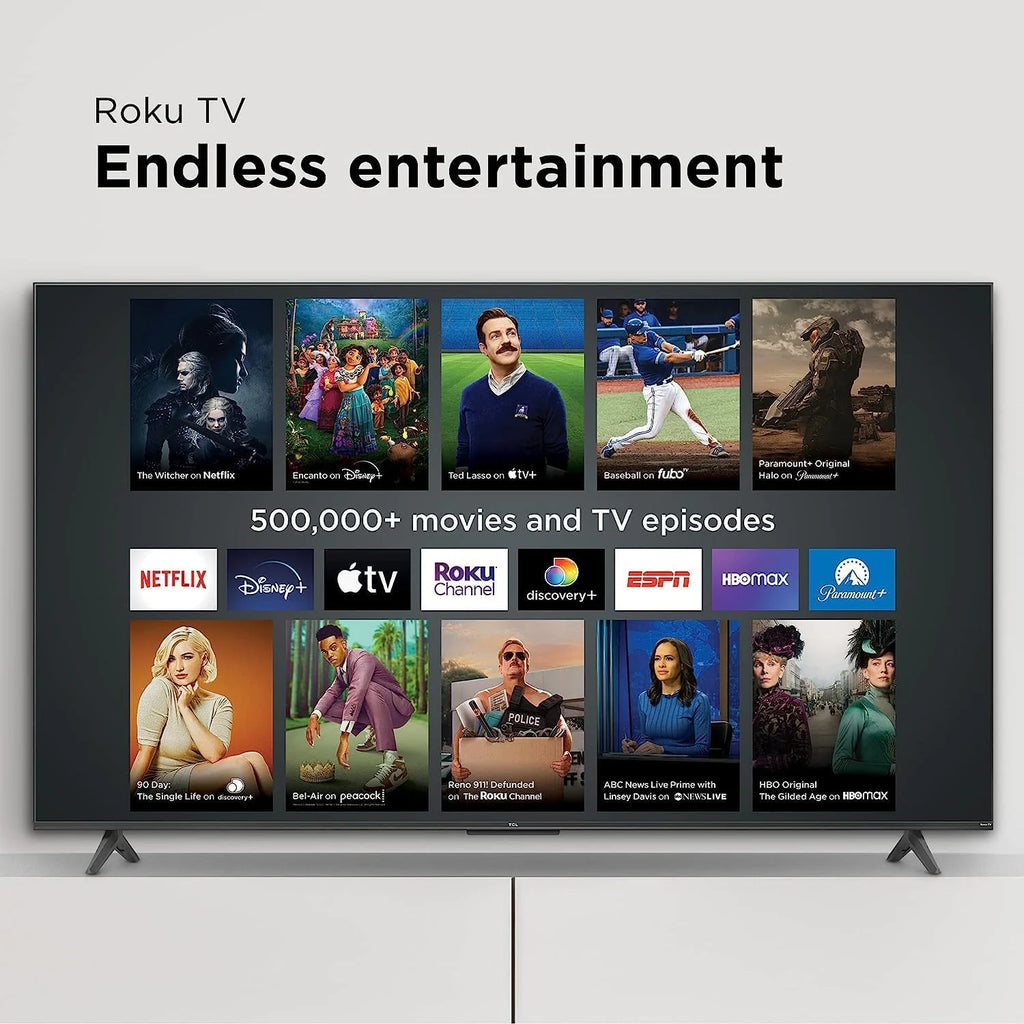 TCL 65" Class 4-Series 4K UHD HDR LED Smart Roku TV Y964052