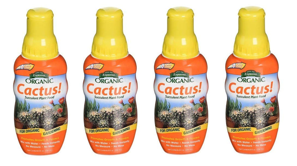 Espoma Organic Cactus Plant Food, 8 oz ack of 4