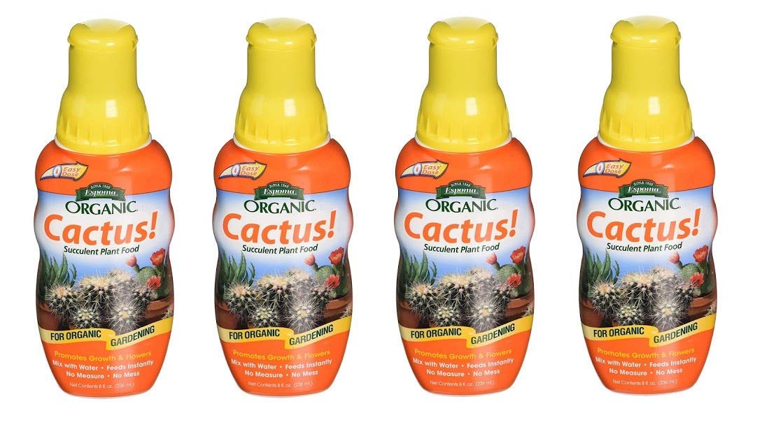 Espoma Organic Cactus Plant Food, 8 oz ack of 4