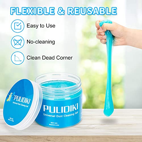 PULIDIKI Car Cleaning Gel Putty Kit for Interior Detail W86189