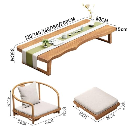 Japanese Floor Table Low Table for Living Room Tatami 160x60cm Y207