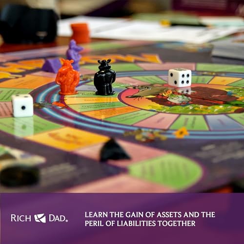 Cashflow Board Game Educational Finance Game for Family 7k
