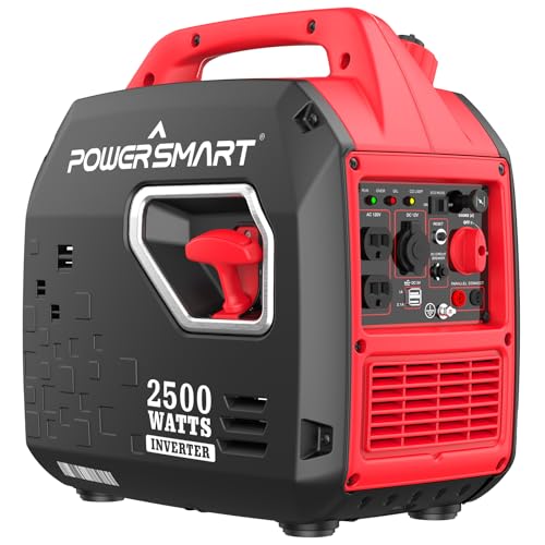 Portable Inverter Generator 2500-Watt Quiet Camping k7x