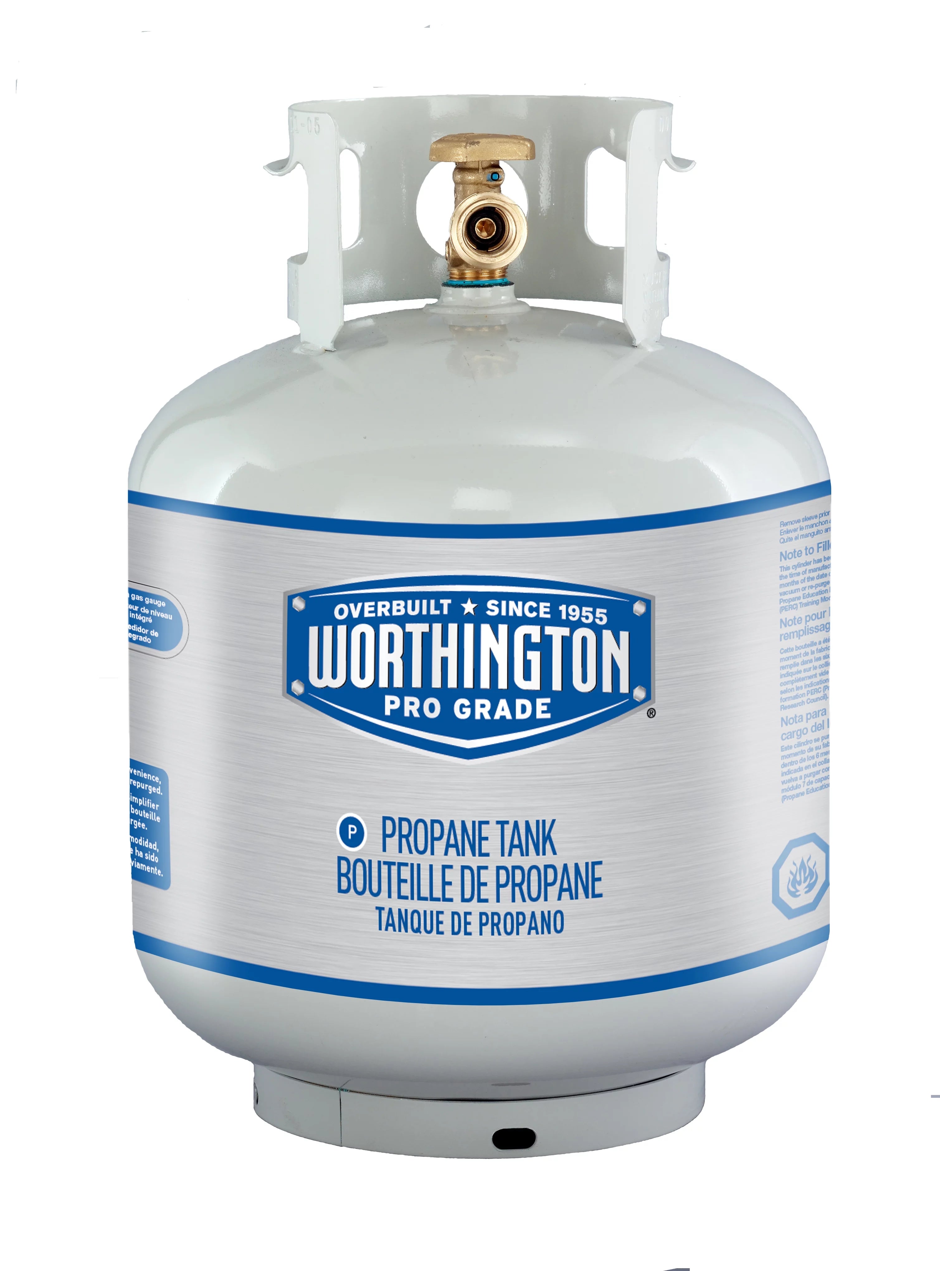 Worthington Pro Grade 20-Pound Refillable Propane Tank - Radiant Selections