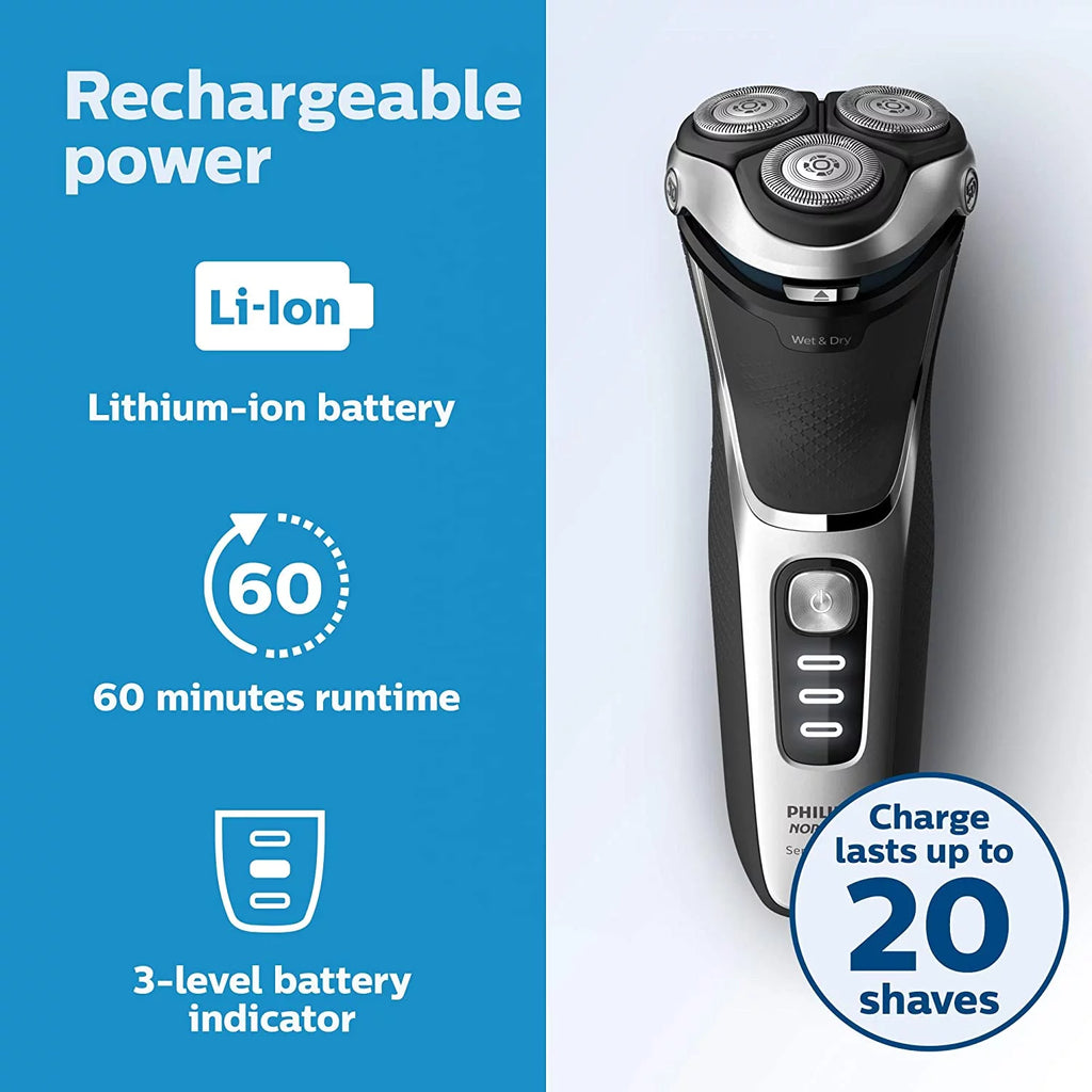 Philips Norelco Shaver 3800 S3311/85 I10343