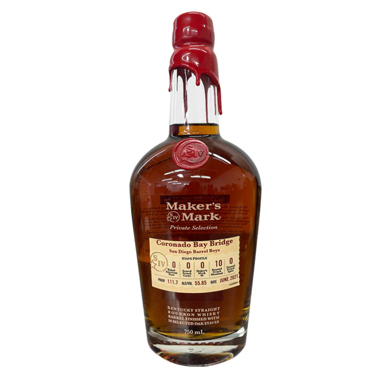 Maker's Mark SDBB "Coronado Bay Bridge" Barrel Pick 750ml - Nestor Liquor