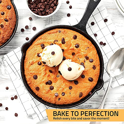 Utopia Kitchen Pre-Seasoned Cast Iron Skillet Frying Pan 10.25 Inch S491731