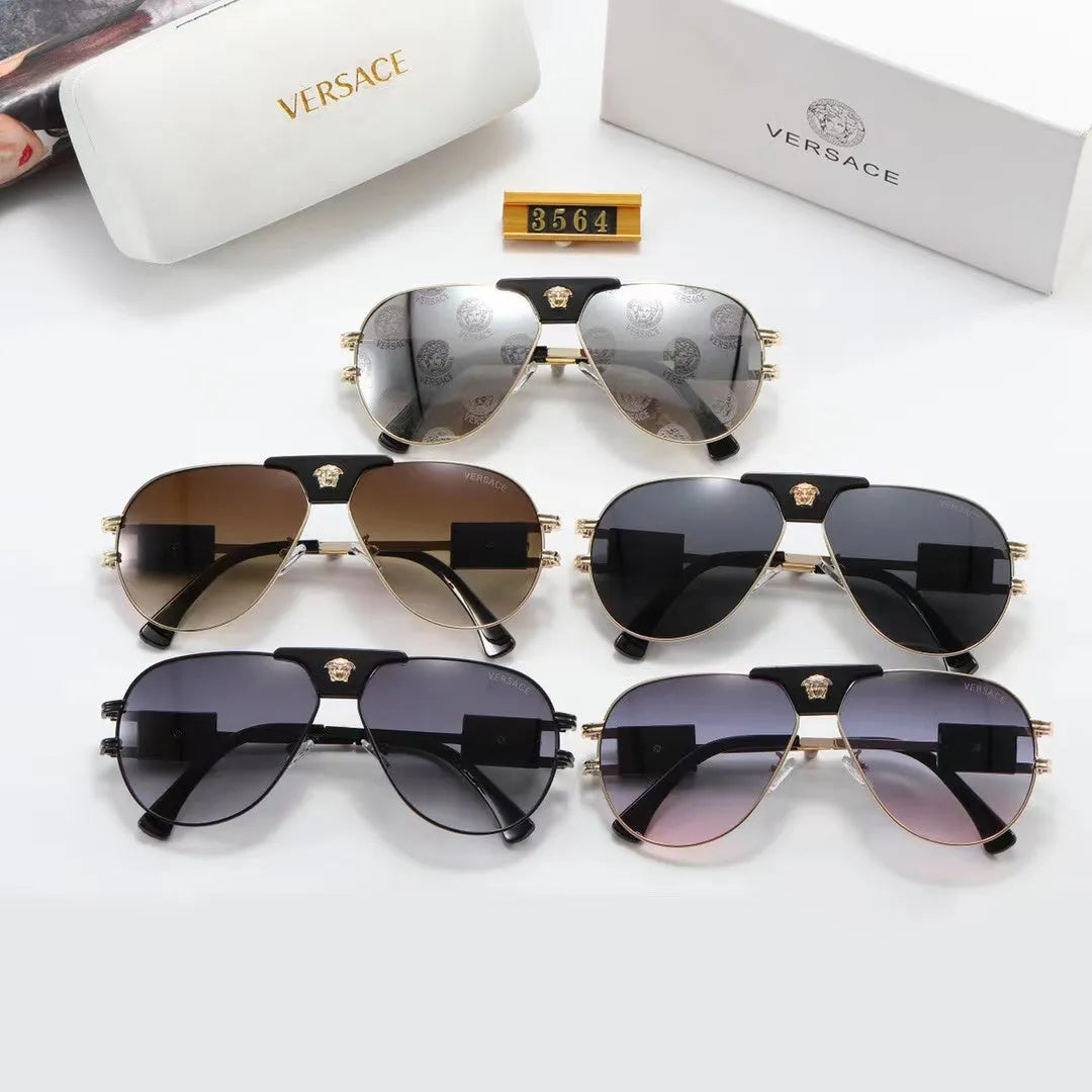 Sunglasses polarized lion head temple 5-color fashion a7