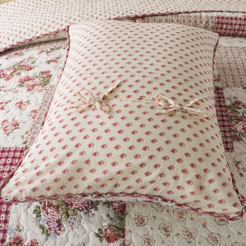 SLPR Walk in The Cotswolds Patchwork Cotton Quilt Set Queen with 2 Shams X251