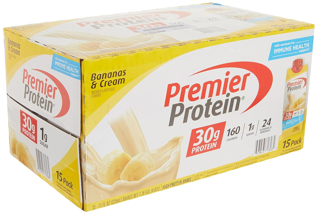 Bananas & Cream Protein Shake 15 Pack a7