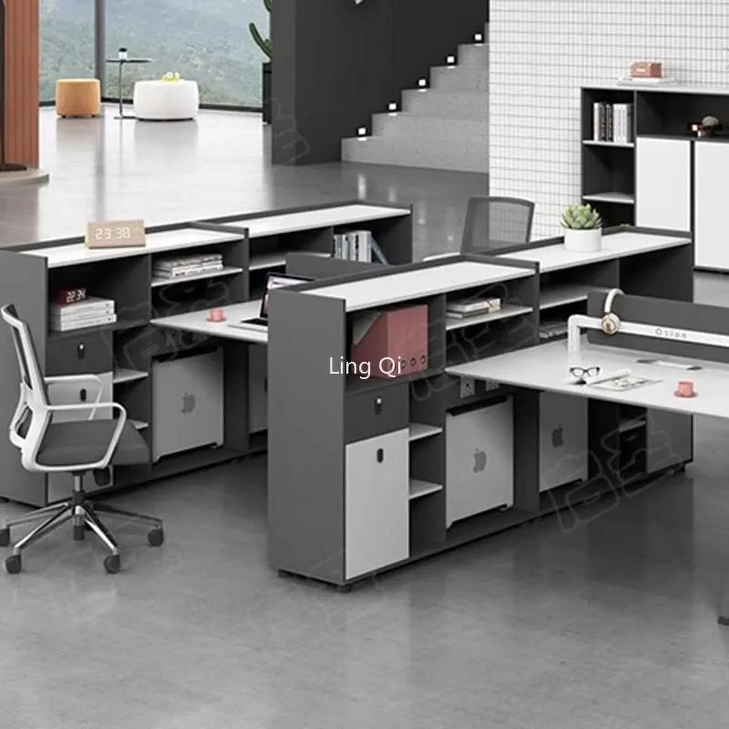 Luxury Executive Office Desk with European Mid Century Design N951897