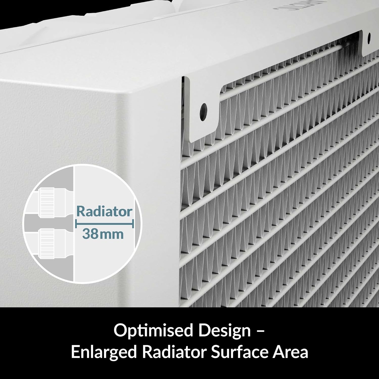 ARCTIC Liquid Freezer III 240 A-RGB CPU AIO Water Cooler, White A62679
