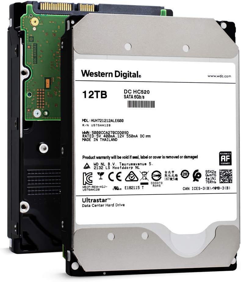 10TB 7200RPM SATA Enterprise Hard Drive 3.5in Renewed q7