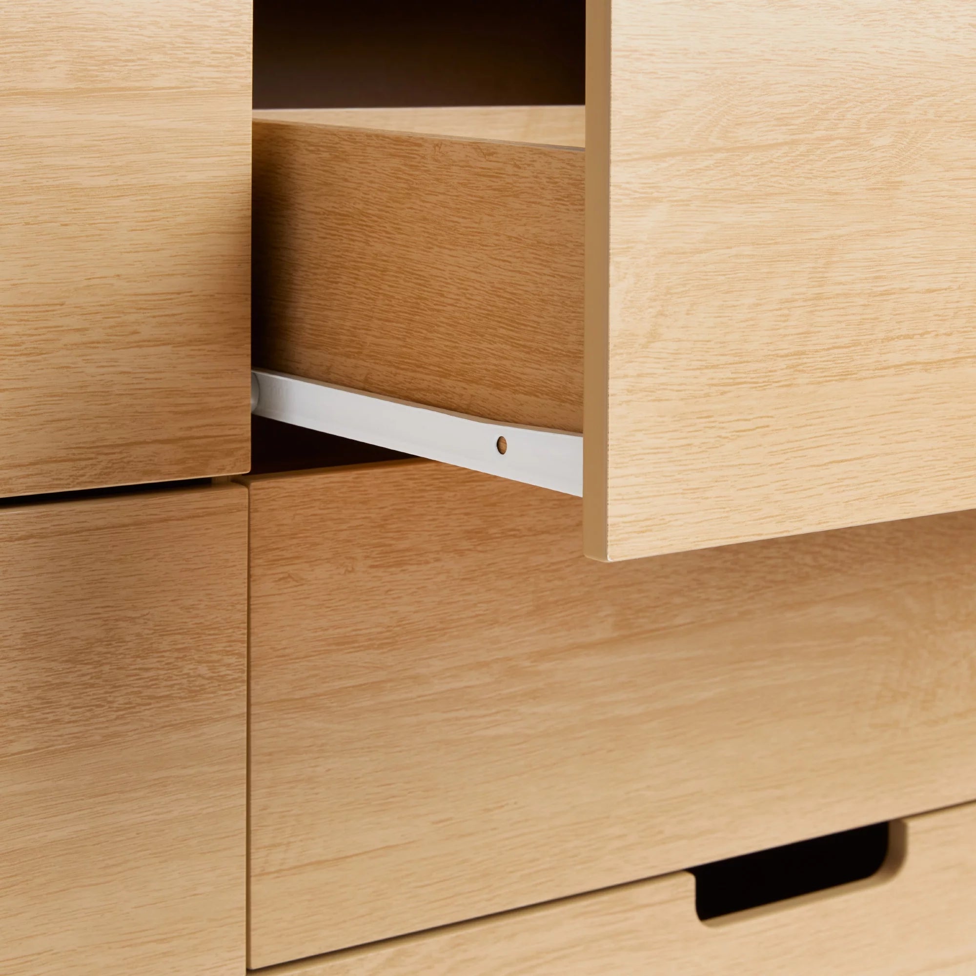 Walker Edison Modern 6-Drawer Dresser with Cut-Out Handles V97089