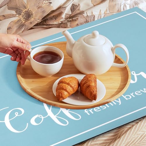 Dish Drying Mat 16"x24" Absorbent Linen Coffee Bar Mat R134