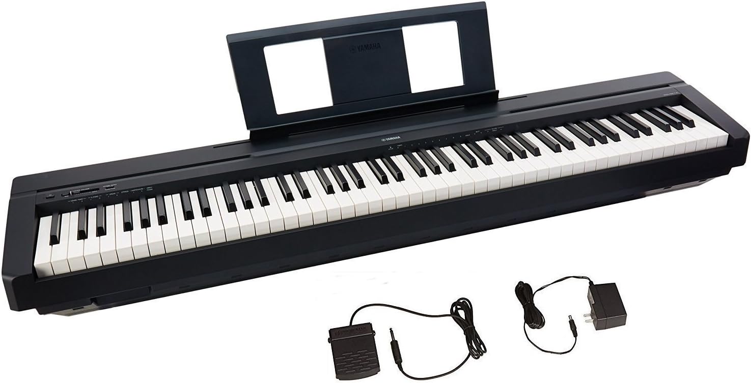 Digital Piano 88-Key Weighted Home Bundle With Stand And Bench k7p