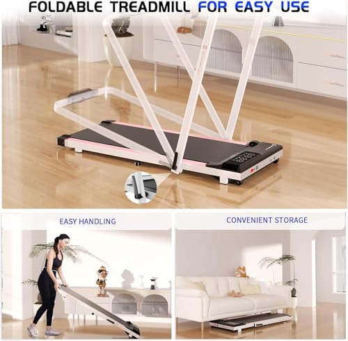 Folding Treadmill for Home Under Desk Walking Pad 3.0HP a7