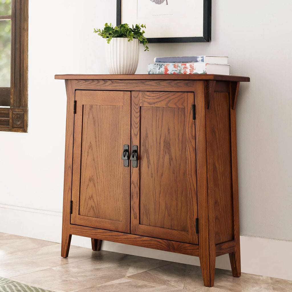 Leick Home Mission Foyer Cabinet Hall Stand Solid Wood A638861