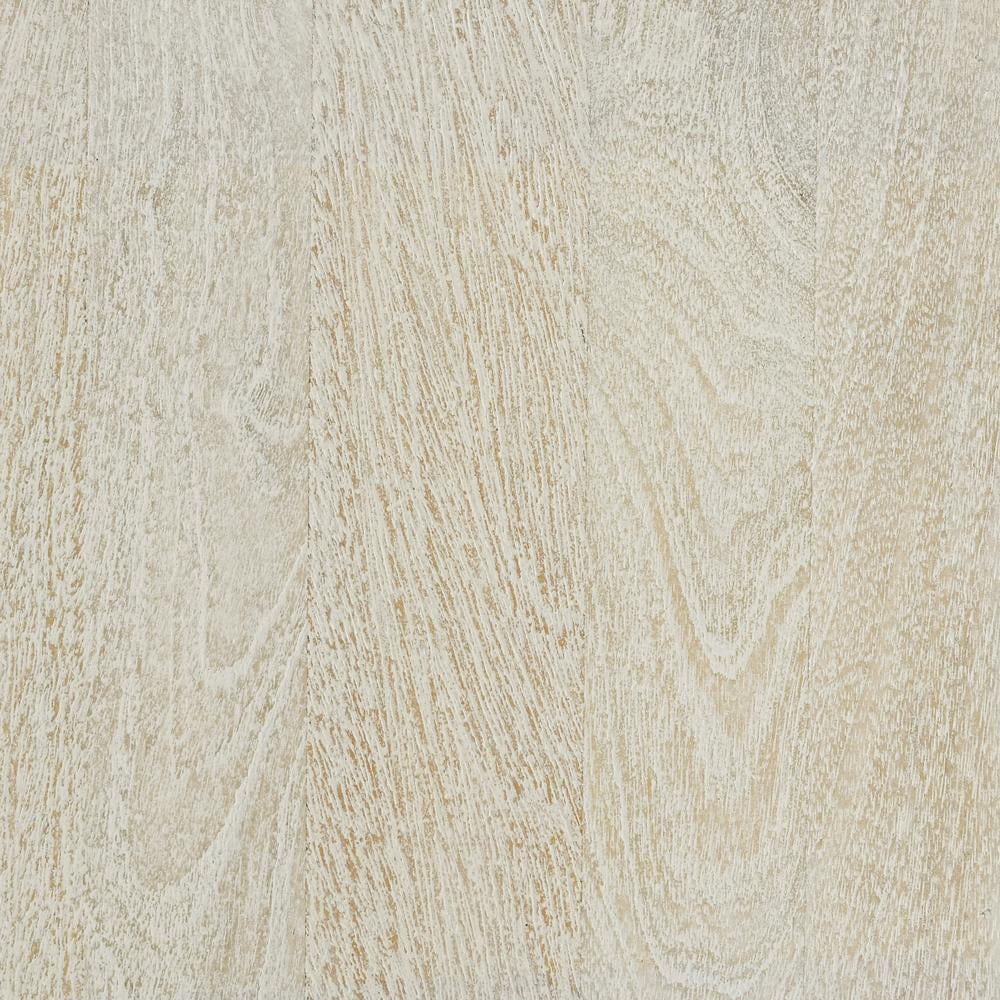 Classic Home Reece Mango Wood Queen Bed White U726752