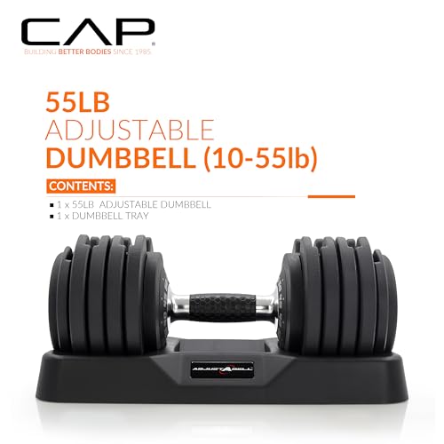 CAP Barbell ADJUSTABELL Adjustable Round Dumbbell Weights G67342