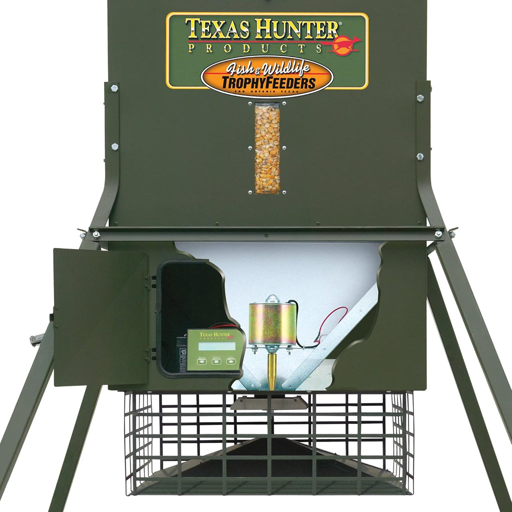 Deer Feeder with Stand 300 lb Capacity a7