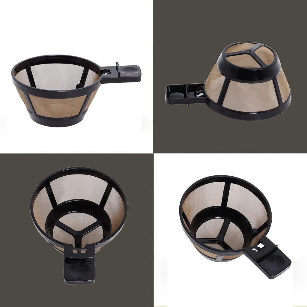 Reusable Gold Coffee Filter Basket for Hamilton Beach 2-Way, Pack of 2 D36703