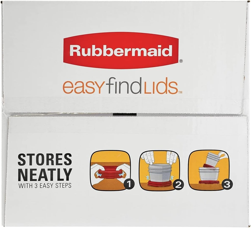Rubbermaid 50-Piece Easy Find Lids Food Storage Set A15684