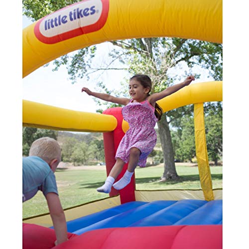 Little Tikes Jump 'n Slide Inflatable Bouncer with Blower, for Kids Ages 3-8 P75563