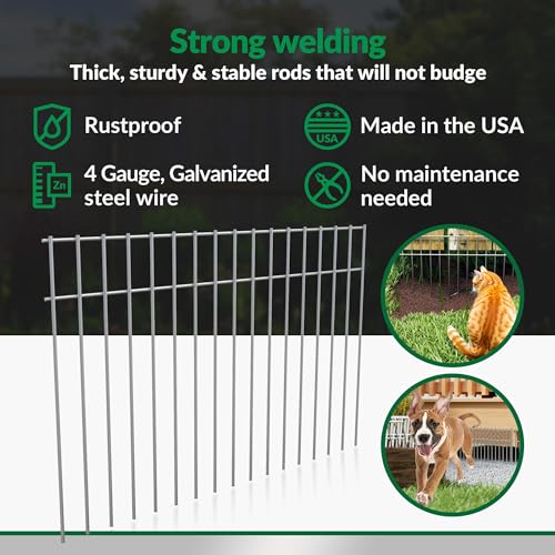 Animal Barrier Fence X-Large 2 Pack 4ft Total Length k7