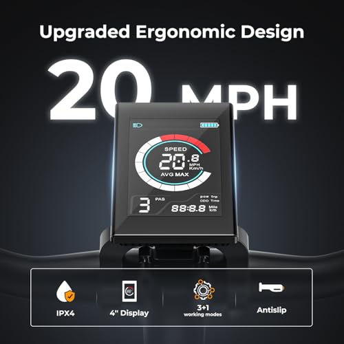 Electric Bike for Adults 500W Motor 40Mile Range 7-Speed k9