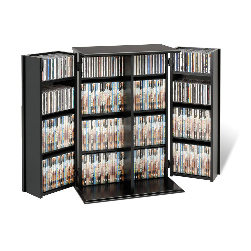 Media Storage Cabinet Black k7m