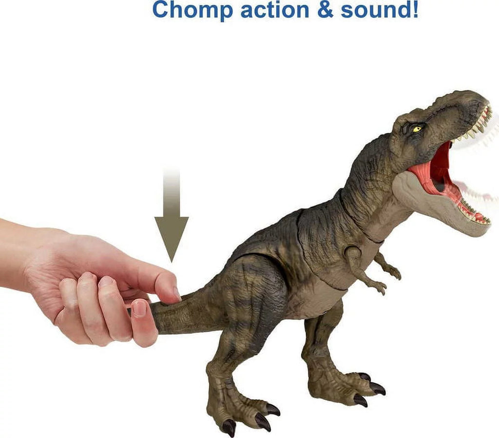 Tyrannosaurus Rex Dinosaur Action Figure 21in Sound Chomp Thrash Play k7