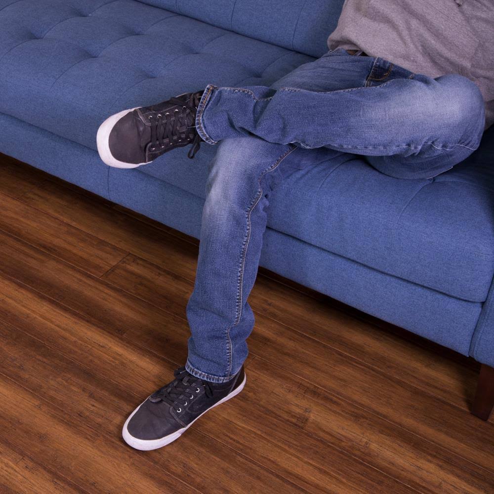 Bamboo Solid Hardwood Flooring 5-1/8-in Wide Distressed k7