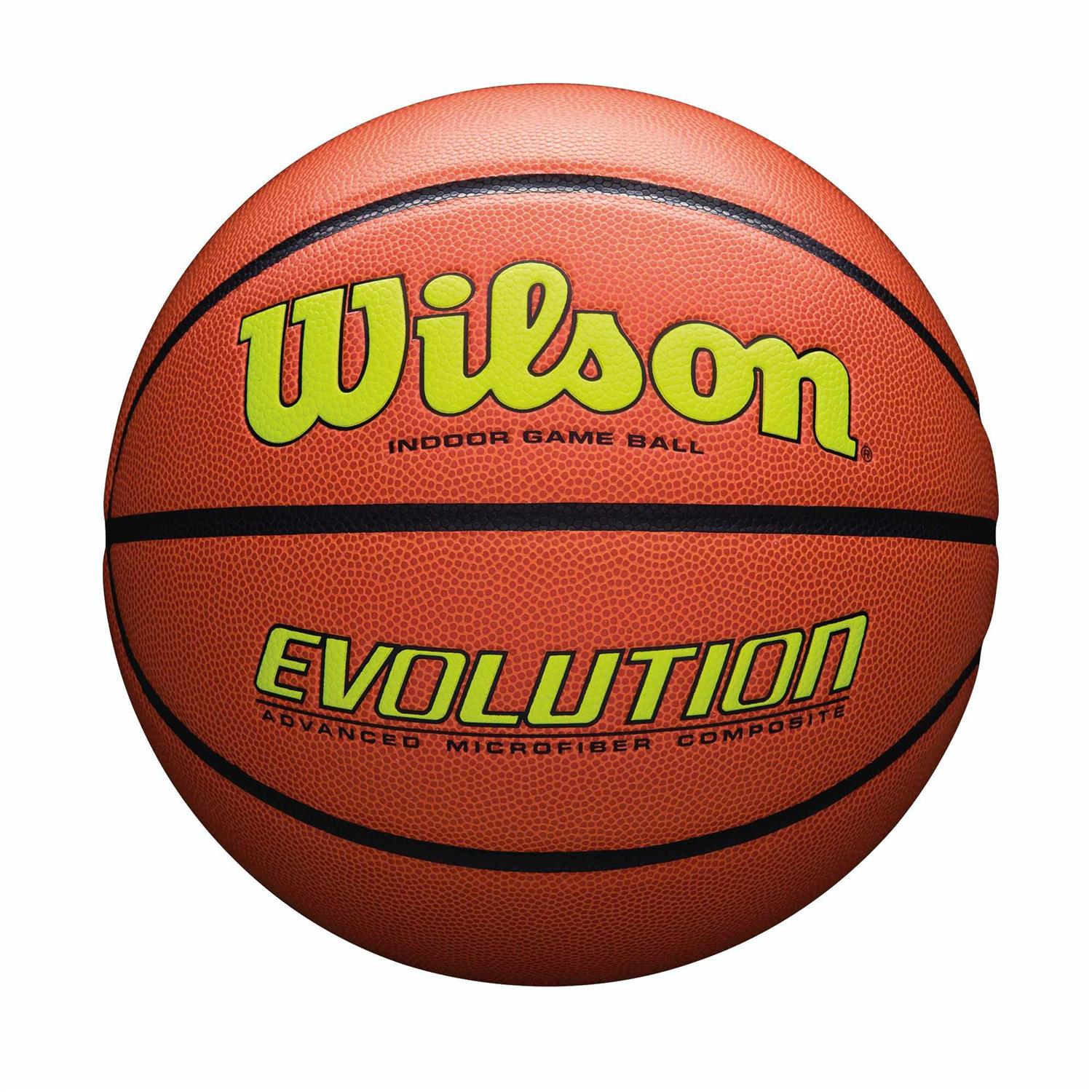 Wilson Evolution Game Basketball - Size 7 in Orange - Sports Supplies Online Store