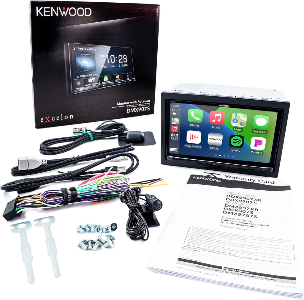 KENWOOD eXcelon DMX907S 6.95" Digital Multimedia Bluetooth Car Stereo C2507