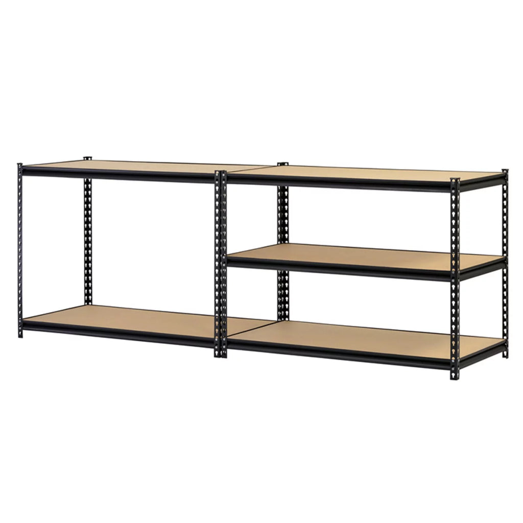 Muscle Rack 48"W x 18"D x 72"H 5-Tier Steel Shelving, Black M982159