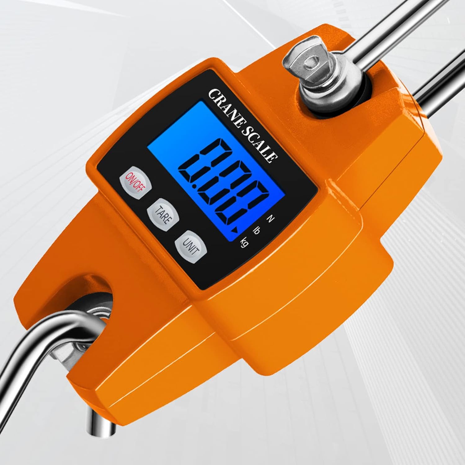 Digital Hanging Scale 660LB 300KG Heavy-Duty Waterproof Portable a7