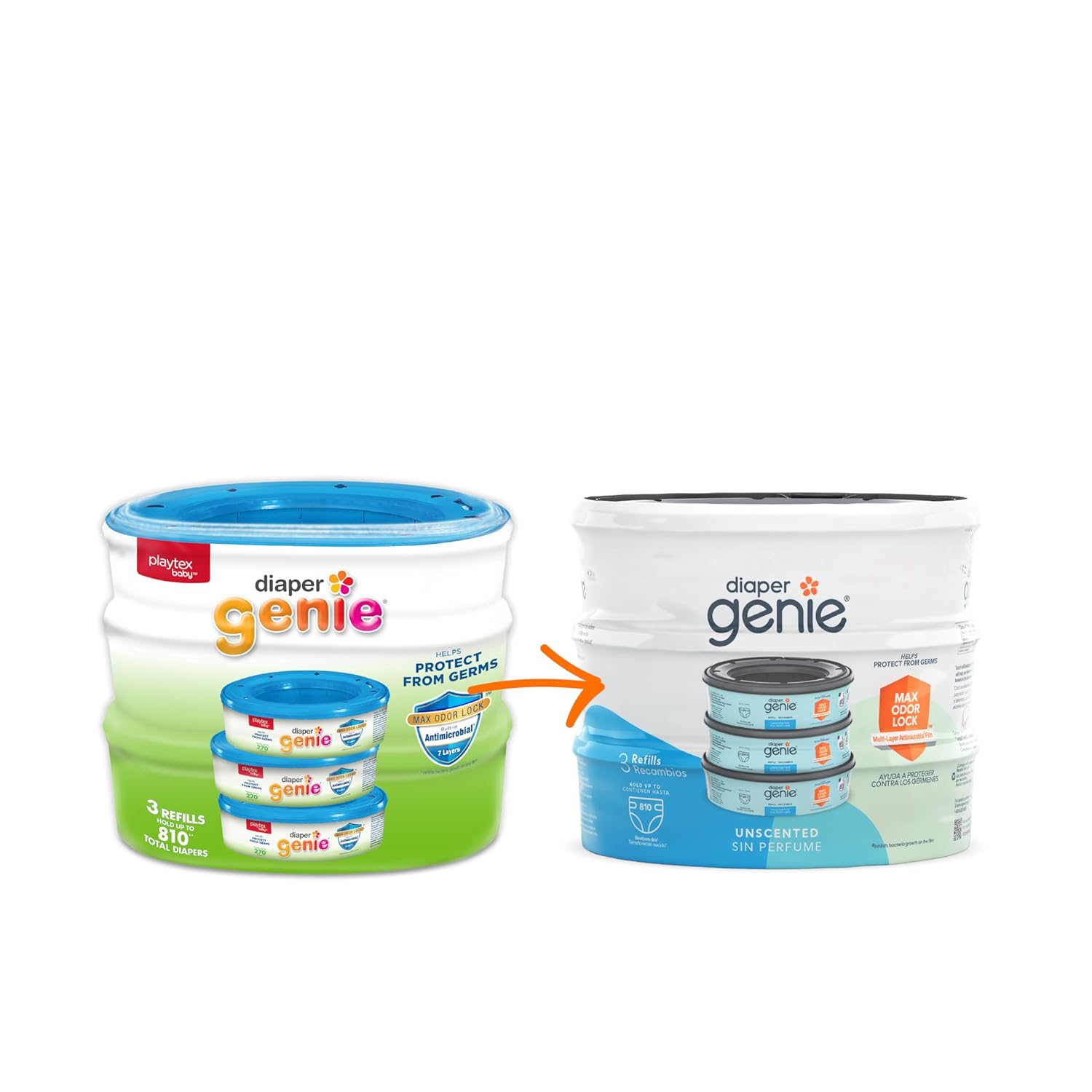 Diaper Pail Refill Cassette a7