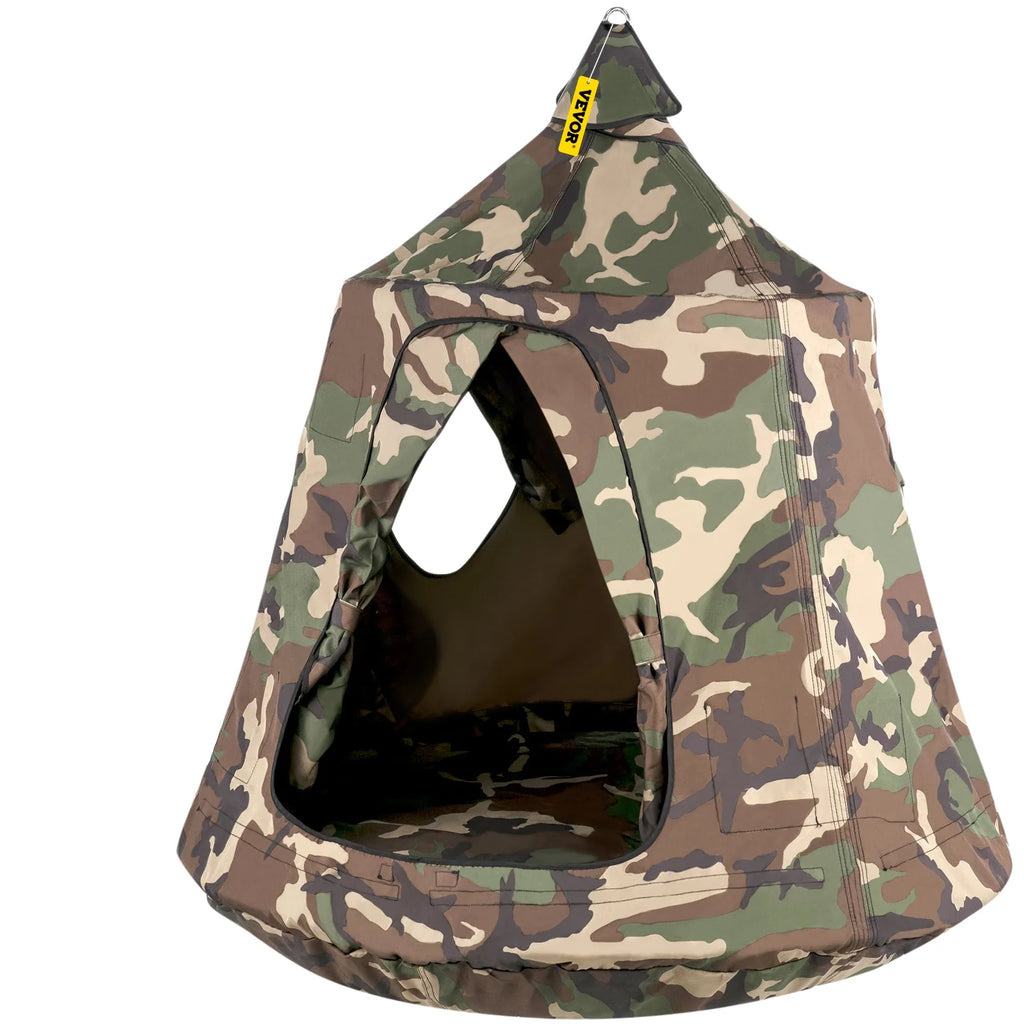 VEVORbrand Hanging Tree Tent, Max 440 lbs, with LED Rainbow Lights, Indoor Outdoor O111082
