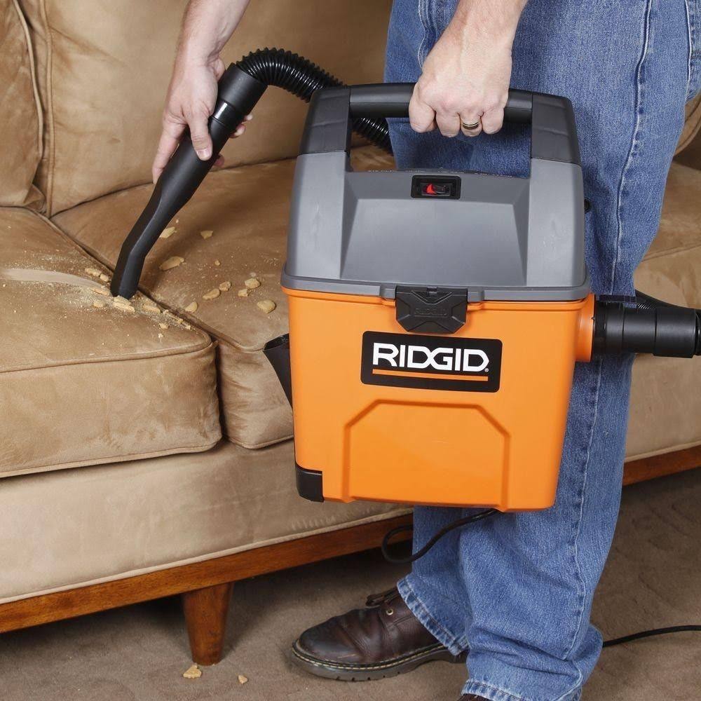 Wet Dry Vacuum 3.5 Peak HP Portable with LED Nozzle k7