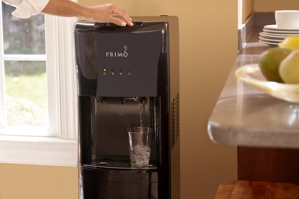 Water Dispenser Bottom Loading Hot Cold Black a7