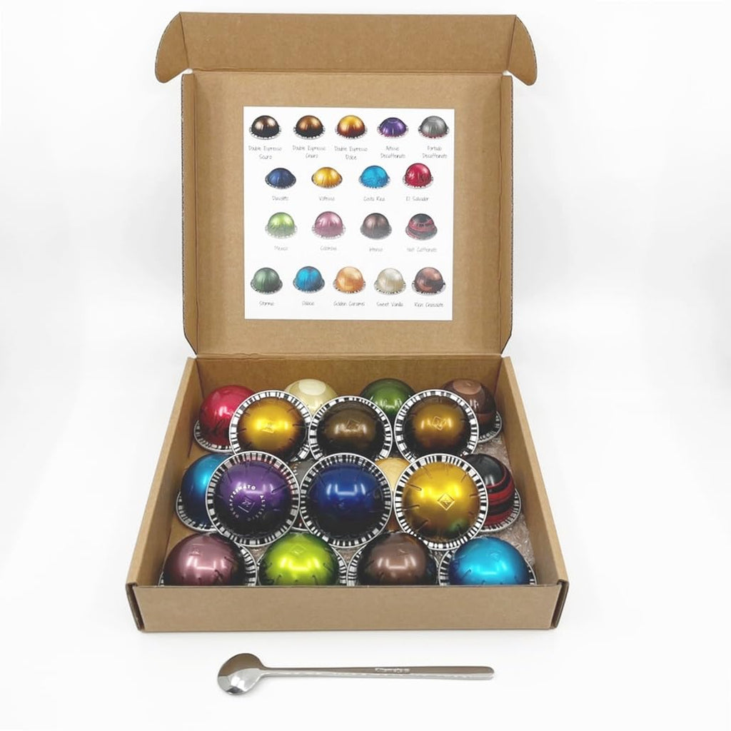 Nativo Harvest Vertuo Line Coffee & Espresso Capsules Variety Pack 18 Pods G4199