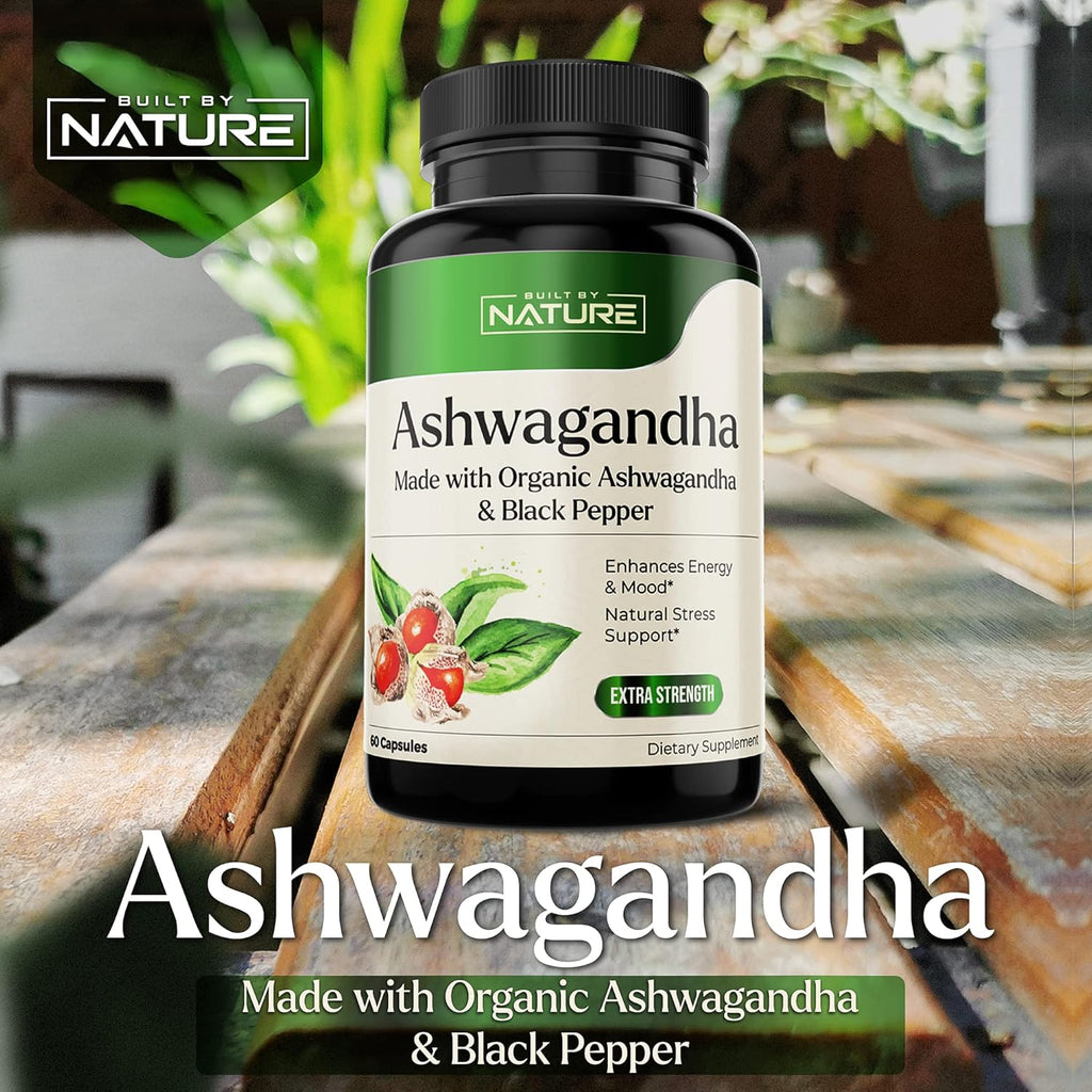 Ashwagandha with Black Pepper Capsules for Stress & Focus Support a7