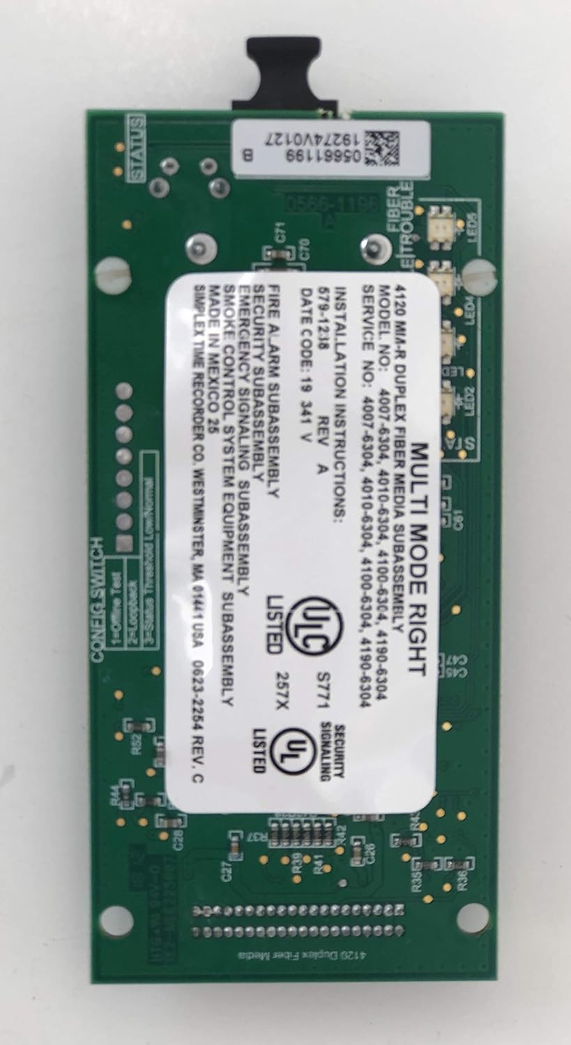 Fiber Media Network Card for Fire Alarm System k7