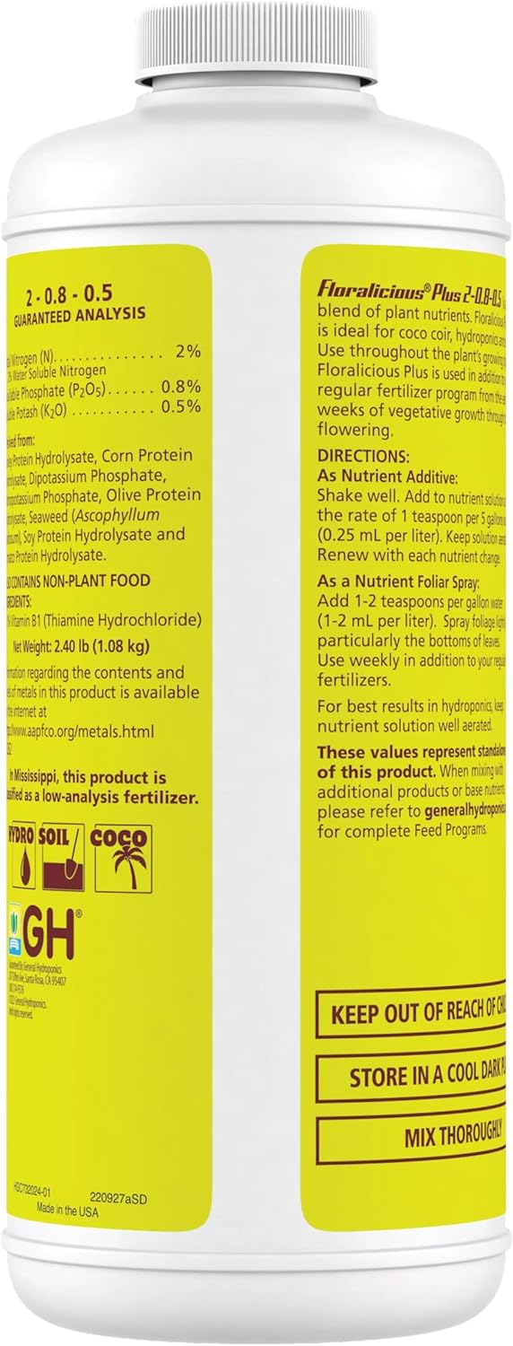 Floralicious Plus Plant Food 1 qt. a7
