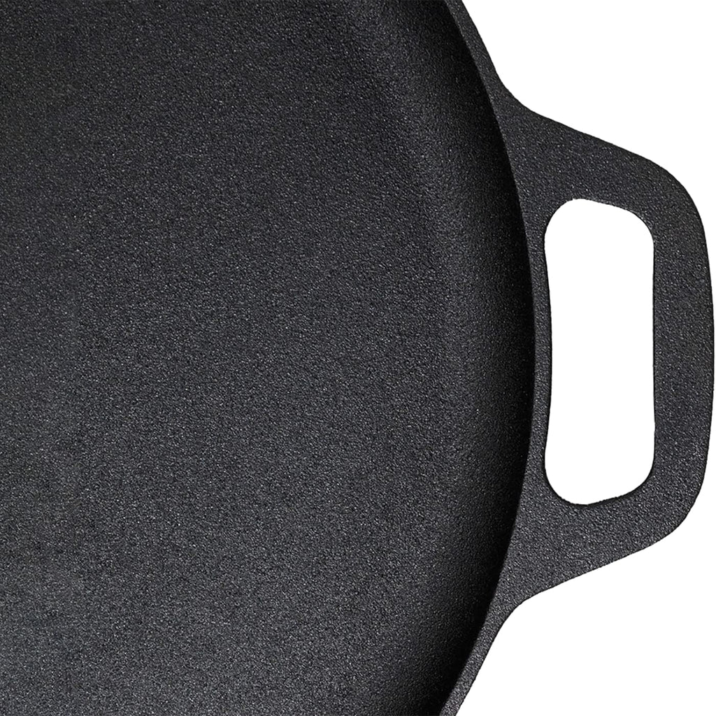 Backcountry Iron 13.5 Inch Pre-Seasoned Cast Iron Pizza Pan S166