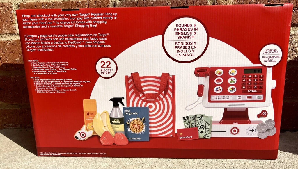 Target Store Cash Register Pretend Play with Sounds and Phrases A35881