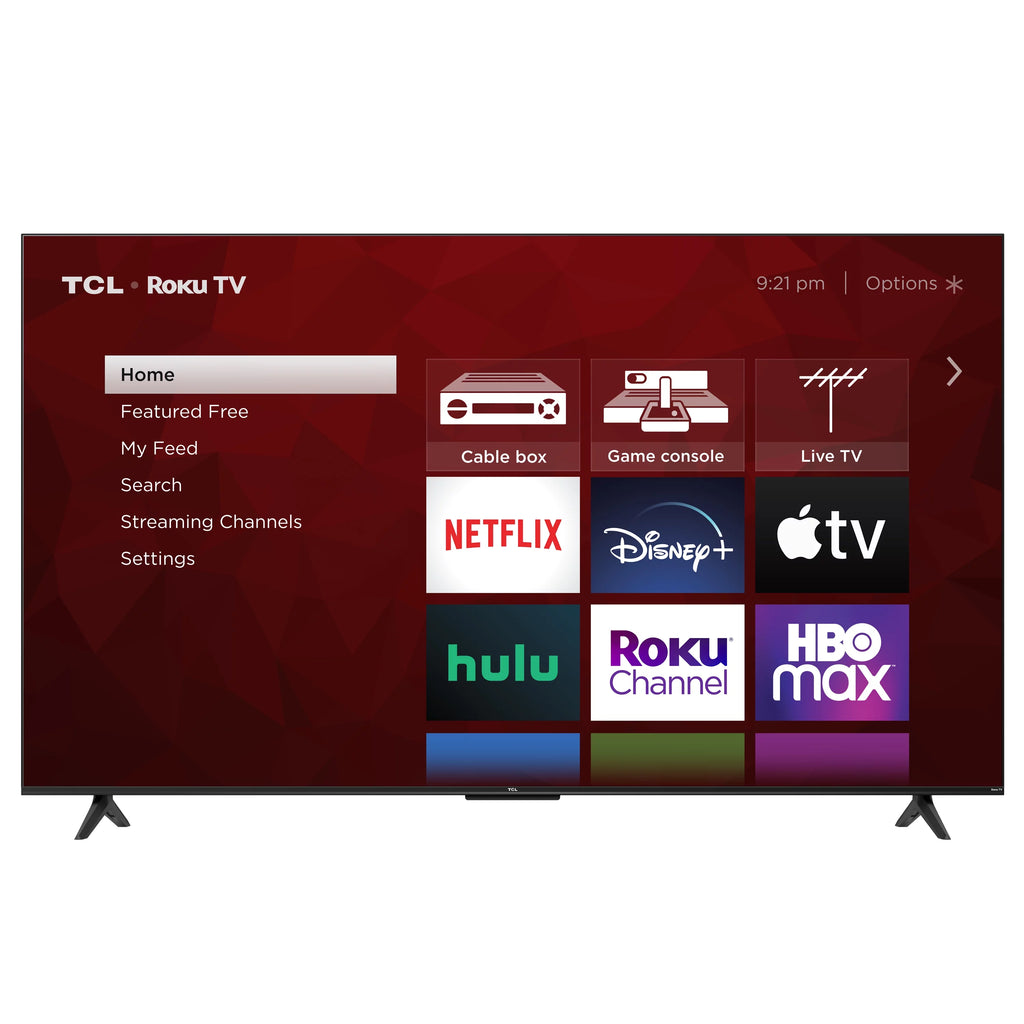TCL 65" CLASS 4-SERIES 4K UHD HDR LED SMART ROKU TV - 65S455